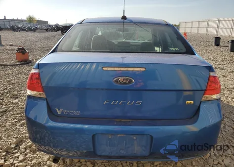 2011 Ford Focus Se из США, поврежденный, VIN 1FAHP3FN1BW126991